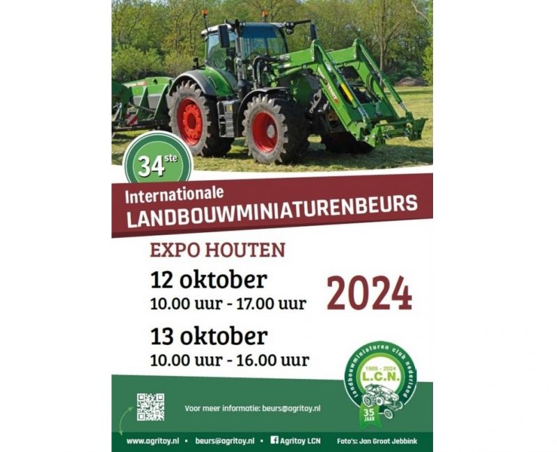 Terugblik op de Landbouwminiaturenbeurs 2024