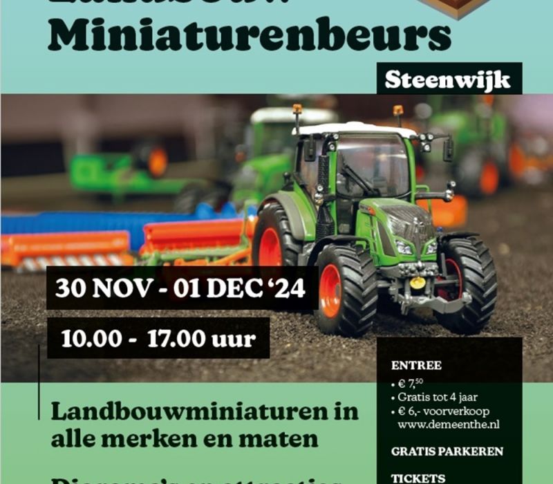 2e Internationale Landbouwminiaturenbeurs Steenwijk